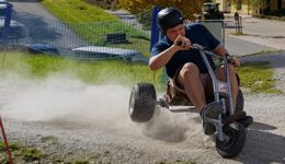 Action in Werfenweng beim ersten Internatswochenende der Werkschulheimer