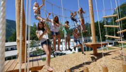 Kletterpark im Werkschulheim Felbertal