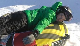 Werkschulheimer beim Snowtubing in Faistenau im Jänner 2017